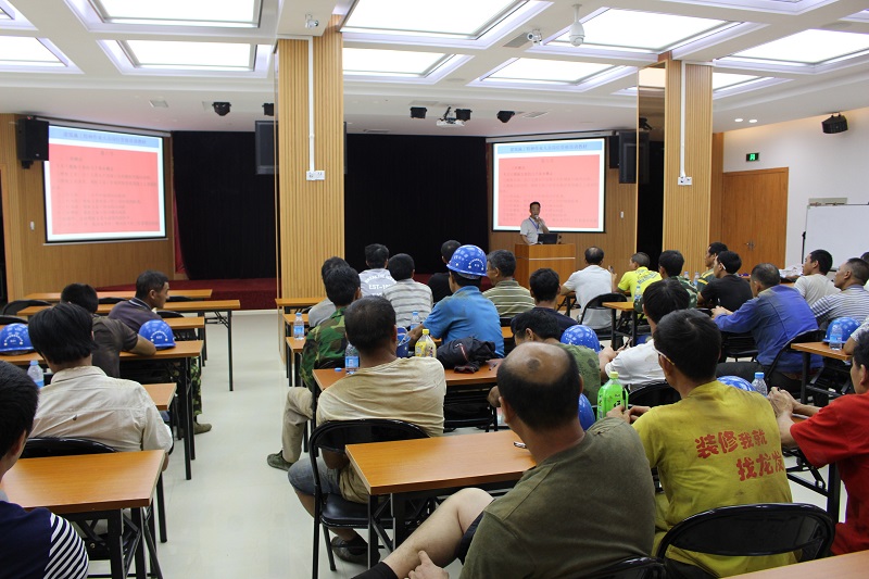 我司舉辦建筑工人職業(yè)技能培訓成效顯著