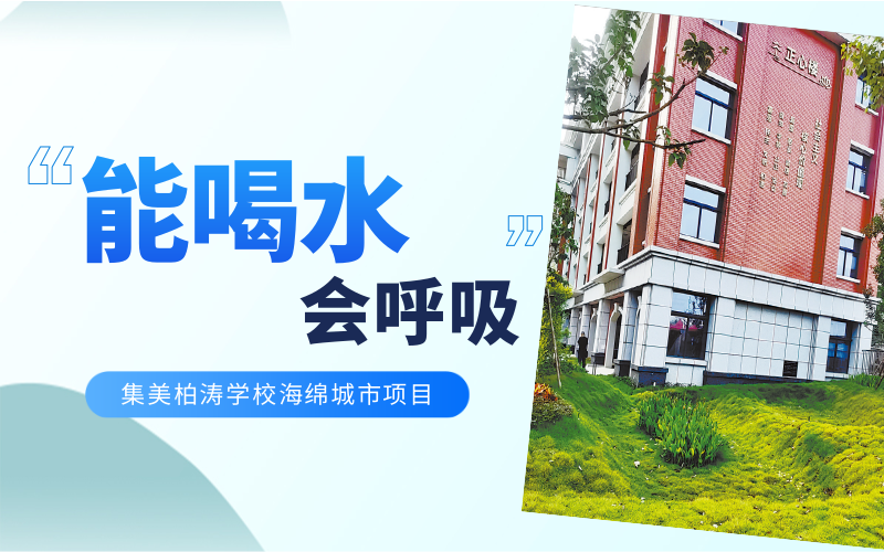 廈門安能建設有限公司打造海綿城市樣板工程